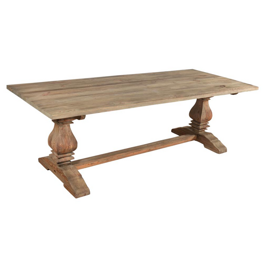 Inverness Farmhouse Dining Table | Handcrafted Reclaimed New Zealand Pine