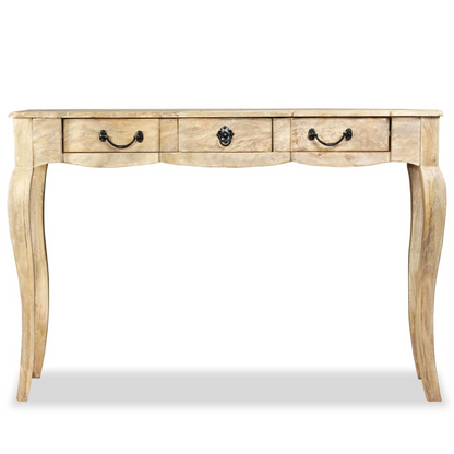 vidaXL Console Table Solid Mango Wood 47.2"x19.7"x31.5"