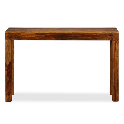 vidaXL Console Table Solid Sheesham Wood 47.2"x13.8"x29.5"