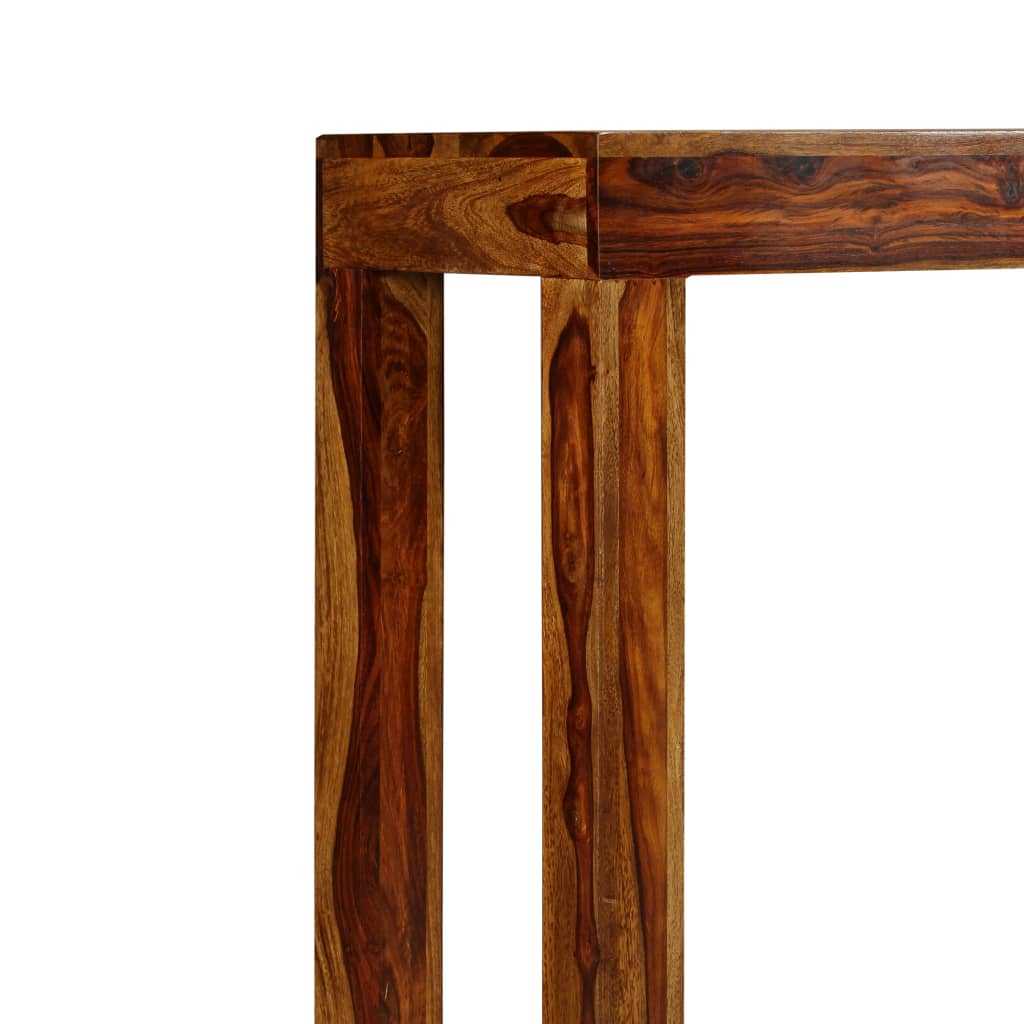 vidaXL Console Table Solid Sheesham Wood 47.2"x13.8"x29.5"