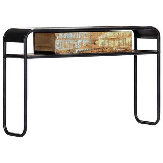 vidaXL Console Table 46.5"x11.8"x29.5" Solid Reclaimed Wood - Vintage Charm for Your Interior