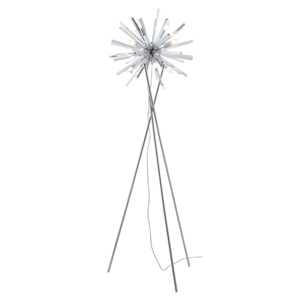 Savoy Floor Lamp Chrome - Stylish and Modern Lighting for Any Space