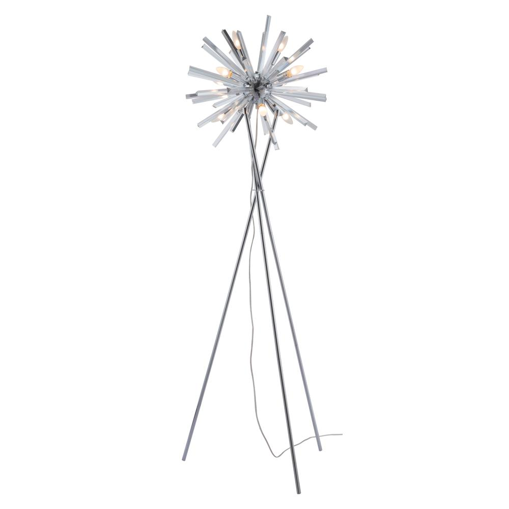 Savoy Floor Lamp Chrome - Stylish and Modern Lighting for Any Space