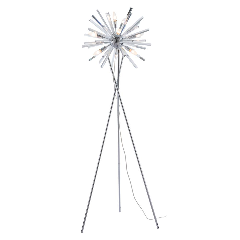 Savoy Floor Lamp Chrome - Stylish and Modern Lighting for Any Space