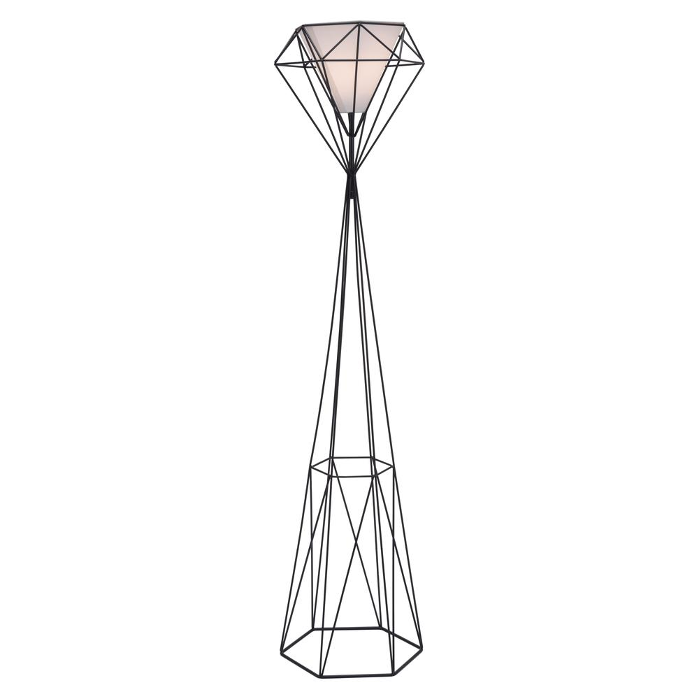 Delancey Floor Lamp Black - Modern Architectural Design | Home Lighting