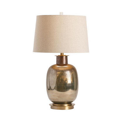 Crestview Collection CVABS1474 Charlotte Table Lamp Lighting, Brown