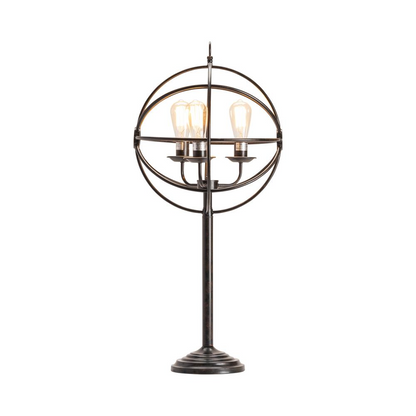 Crestview Collection Global Table Lamp | Modern Armillary Design