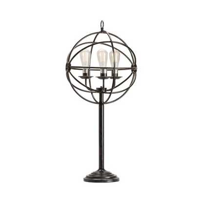 Crestview Collection Global Table Lamp | Modern Armillary Design