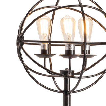 Crestview Collection Global Table Lamp | Modern Armillary Design