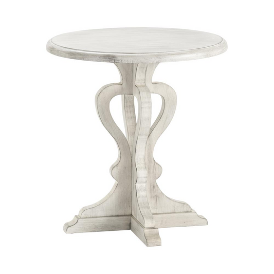 Crestview Collection Annapolis Accent Table - Light Gray Wood