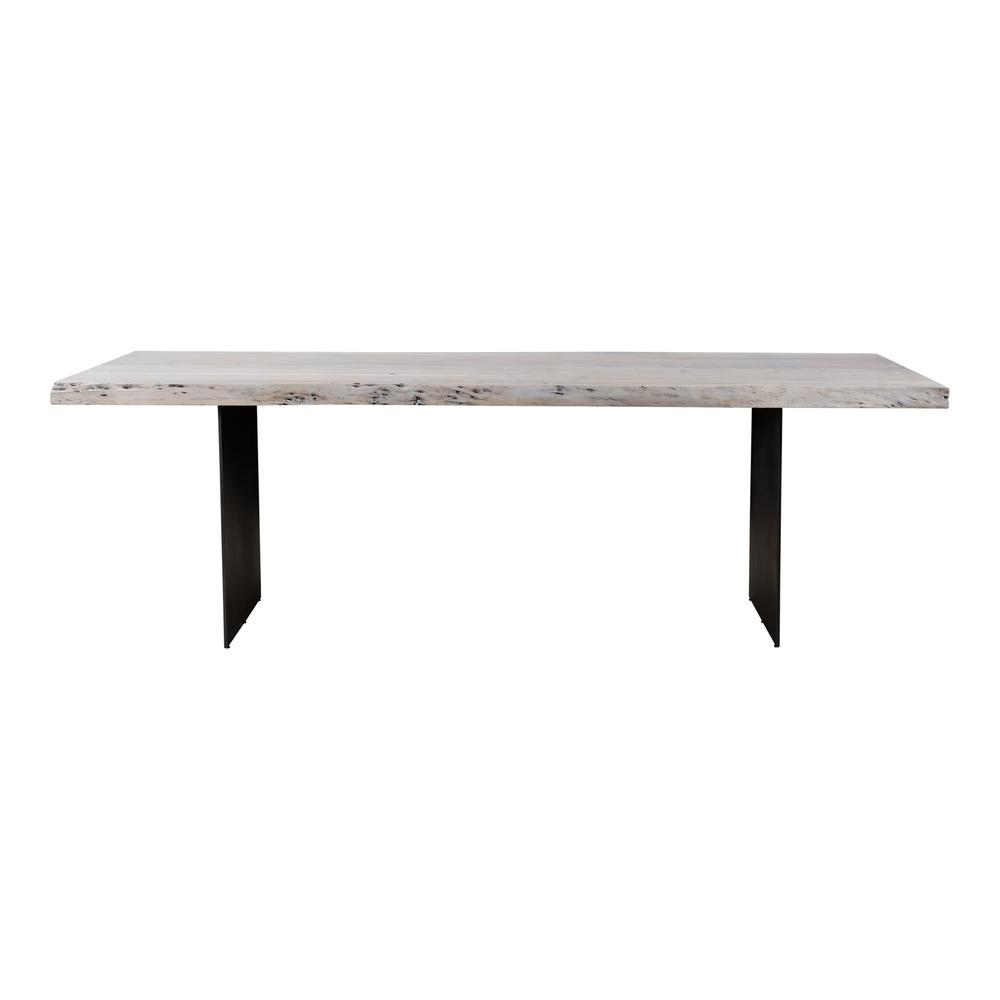 EVANS DINING TABLE - Solid Acacia Wood with Live Edge Detailing