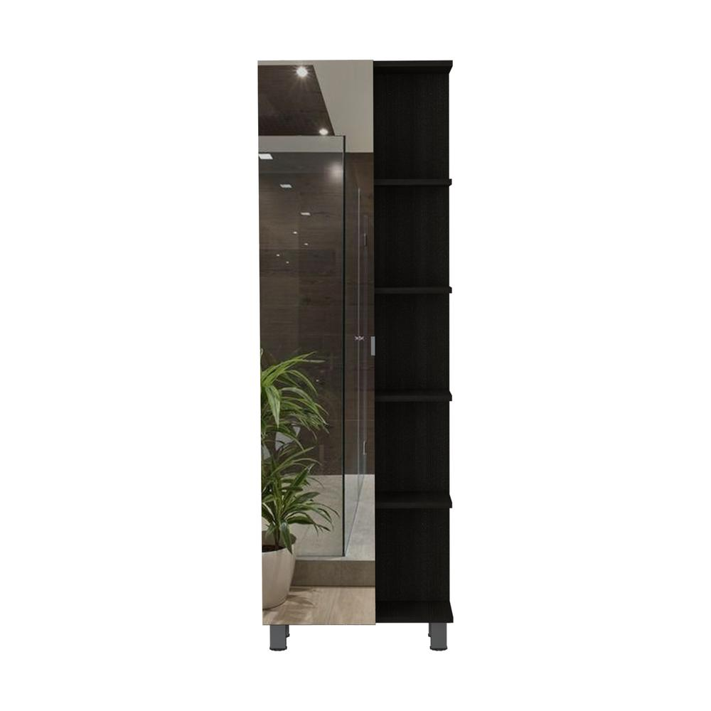 Venus Mirror Linen Cabinet - Modern Storage Solution for Bathroom, Kitchen, Bedroom, or Garage