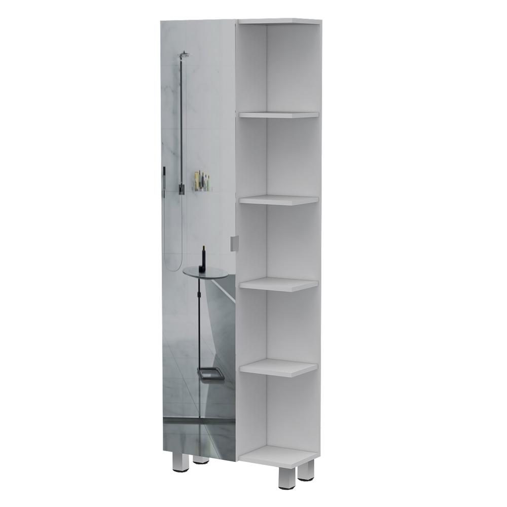 Venus Linen Mirror Cabinet - Modern Styling and Extra Storage