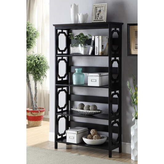 Omega 5 Tier Bookcase - Stylish and Functional Furniture for Your Home