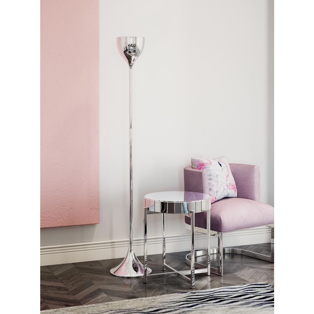 Neutrino Floor Lamp Chrome - Stylish and Modern Lighting for Any Space