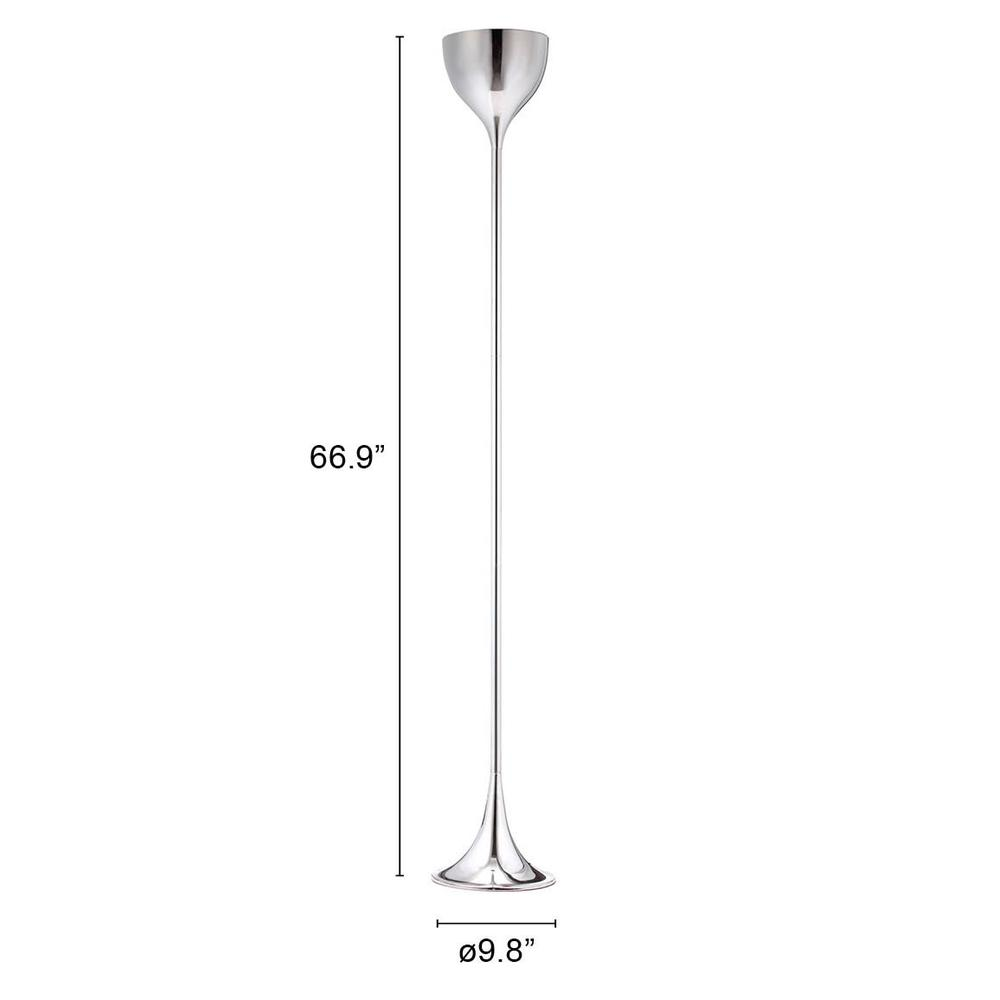 Neutrino Floor Lamp Chrome - Stylish and Modern Lighting for Any Space