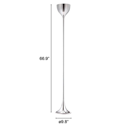 Neutrino Floor Lamp Chrome - Stylish and Modern Lighting for Any Space