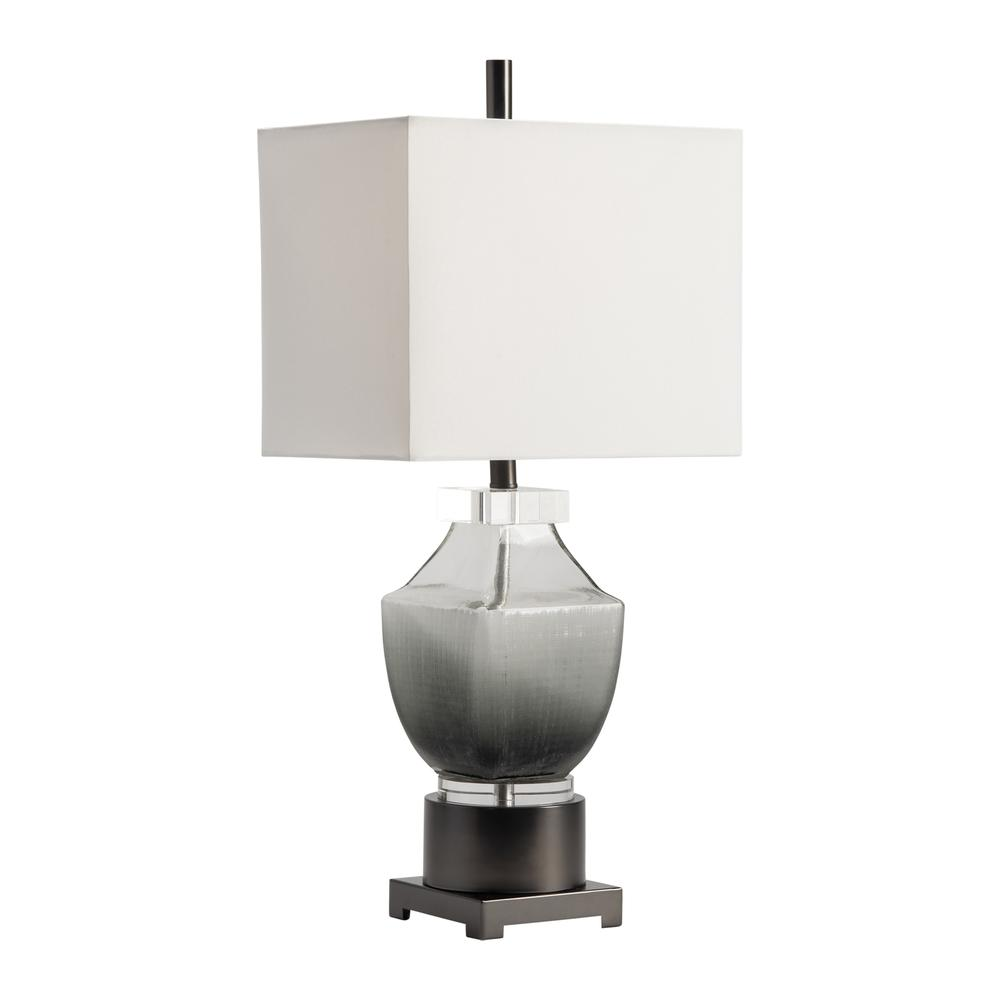 Crestview Collection McCance Glass Table Lamp - Contemporary Modern Design