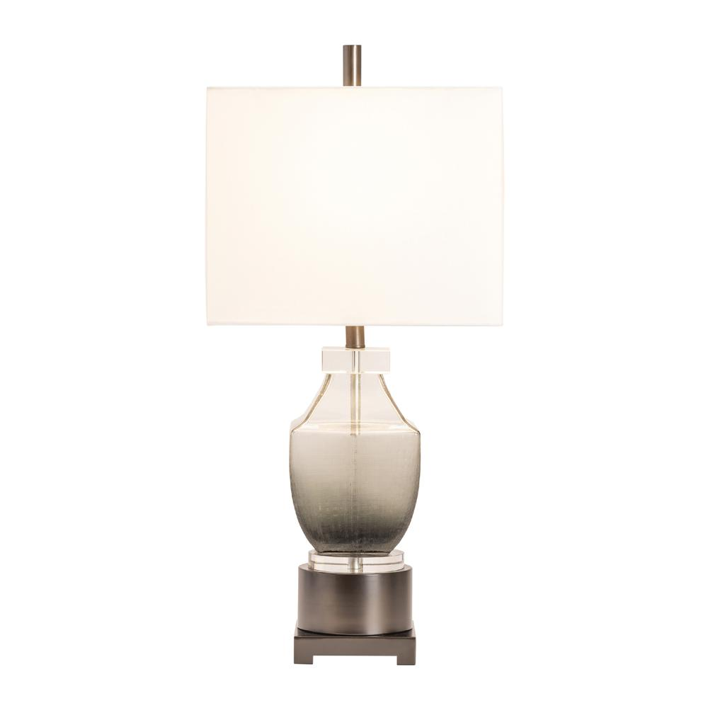 Crestview Collection McCance Glass Table Lamp - Contemporary Modern Design