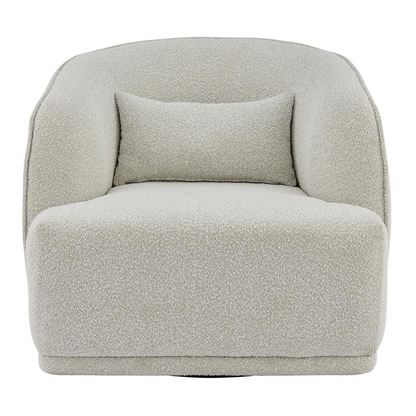 Steward Fabric Swivel Accent Chair - Modern Style, Comfortable Design