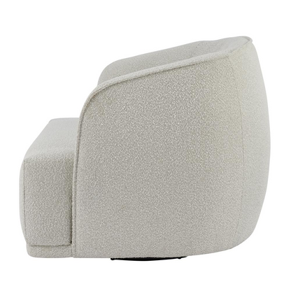 Steward Fabric Swivel Accent Chair - Modern Style, Comfortable Design