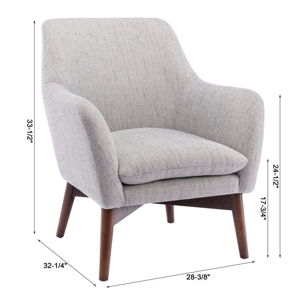 Paris Accent Chair in Performance Fabric - Sea Oat | Stylish and Comfortable