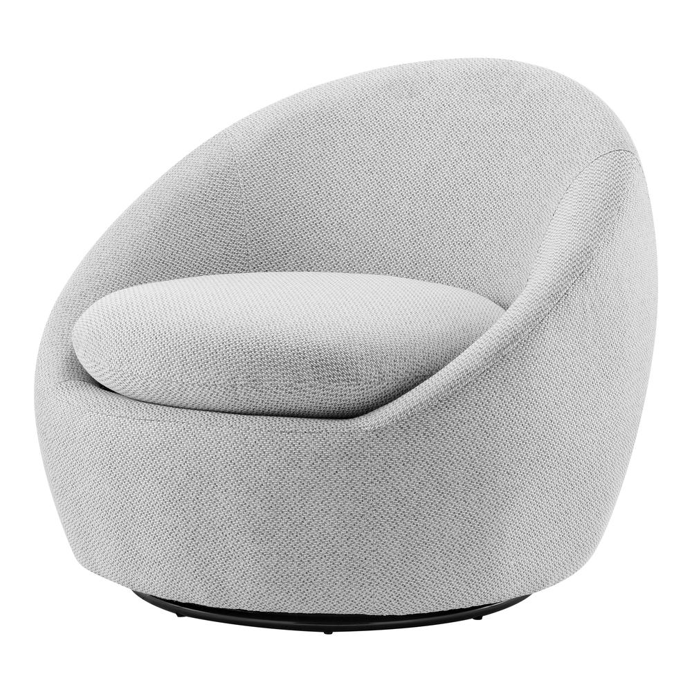 Adelmo Fabric Swivel Accent Chair - Modernist's Dream Lounge Chair