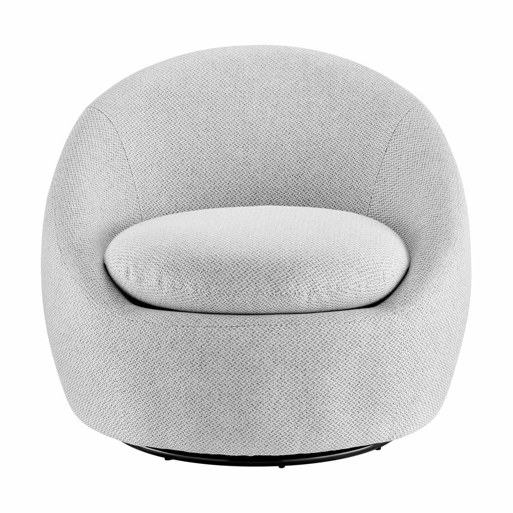 Adelmo Fabric Swivel Accent Chair - Modernist's Dream Lounge Chair