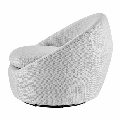 Adelmo Fabric Swivel Accent Chair - Modernist's Dream Lounge Chair