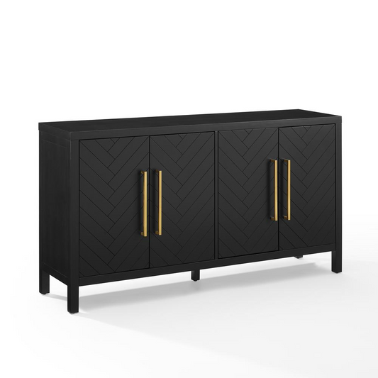 Darcy Sideboard Matte Black - Elegant Storage Solution