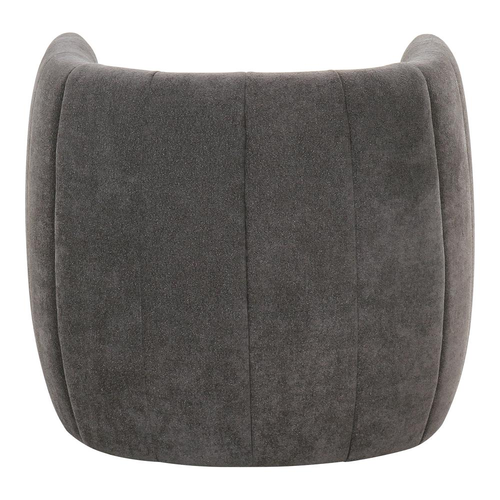 Francis Accent Chair Grey - Exquisite Channel Detailing | Soft Textured Fabric