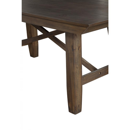 Brayden Dining Table - Transitional Style Acacia Wood Table