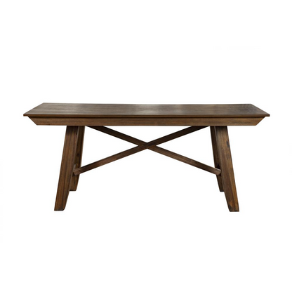 Brayden Dining Table - Transitional Style Acacia Wood Table