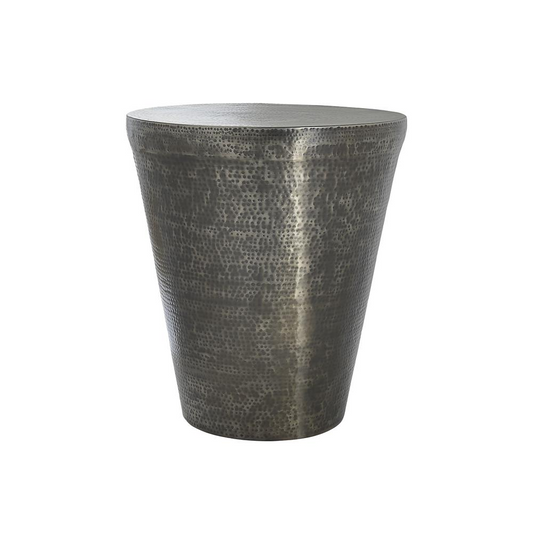 Contemporary Grey Metal Accent Table - Perfect for Living Room or Bedroom