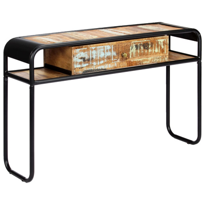 vidaXL Console Table 46.5"x11.8"x29.5" Solid Reclaimed Wood - Vintage Charm for Your Interior