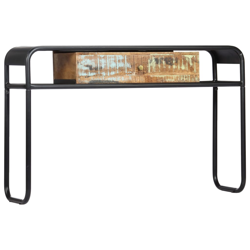 vidaXL Console Table 46.5"x11.8"x29.5" Solid Reclaimed Wood - Vintage Charm for Your Interior