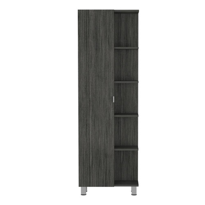 Venus Linen Cabinet - Smoky Oak | Modern Style and Ample Storage