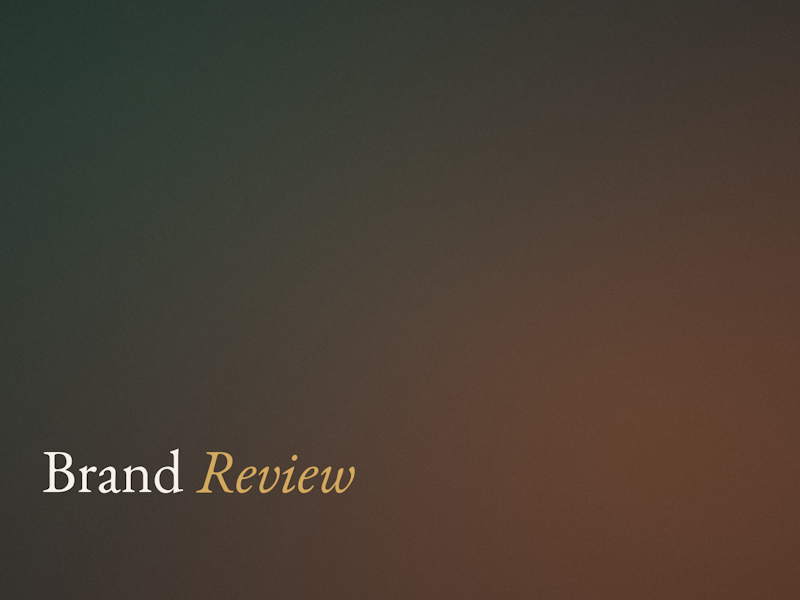 brand reviews card